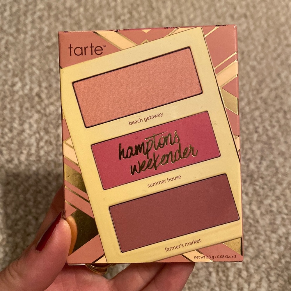 Brand new Tarte Hamptons Weekender contour palette